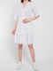Платье А-силуэта белое | 6297377 | фото 4