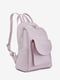 Рюкзак фіолетовий шкіряний | 6297691 | фото 3