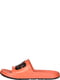 Шльопанці помаранчеві з фірмовим логотипом | 6298315 | фото 3