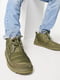 Ботинки цвета хаки | 6298320 | фото 3