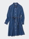Сукня-сорочка синя | 6298345 | фото 4