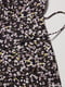 Платье А-силуэта черное в принт | 6298400 | фото 6