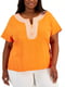 Блуза оранжевого кольору | 6273454 | фото 3