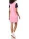 Сукня-футболка рожеве з принтом | 6298585 | фото 4