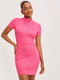 Платье-футболка розовое | 6298587 | фото 2