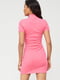 Платье-футболка розовое | 6298587 | фото 5