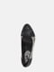 Туфли черно-бежевые с анималистическим принтом | 6299128 | фото 2
