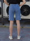 Шорты джинсовые синие | 6299041 | фото 4