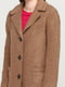 Пальто коричневое | 6299411 | фото 3