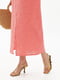 Платье А-силуэта кораллового цвета | 6299694 | фото 4