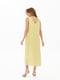 Сукня А-силуету жовта | 6299695 | фото 2