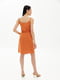 Сукня А-силуету помаранчевого кольору | 6299698 | фото 2
