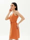 Сукня А-силуету помаранчевого кольору | 6299698 | фото 3