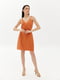 Сукня А-силуету помаранчевого кольору | 6299698 | фото 4