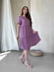 Платье А-силуэта фиолетовое | 6301097 | фото 2