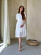 Сукня А-силуету біла | 6301098 | фото 2