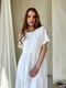 Платье А-силуэта белое | 6301098 | фото 5