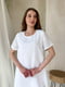 Платье А-силуэта белое | 6301101 | фото 5