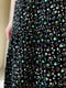 Сукня А-силуету чорна в принт | 6301108 | фото 6