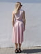 Сукня А-силуету пудрового кольору | 6301138 | фото 3