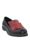 Туфлі чорно-червоні | 6301123 | фото 3
