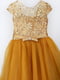 Сукня золотистого кольору | 6301300 | фото 2