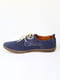 Туфли замшевые синие | 6301591 | фото 3