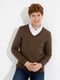 Пуловер коричневий | 6301965 | фото 4
