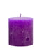 Свеча цилиндрическая фиолетовая (75*70, 33 ч) | 6305066