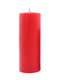 Свеча цилиндрическая красная (190*70, 85 ч) | 6305073