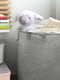 Кошик для зберігання текстильний сірий | 6305782 | фото 8