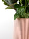 Ваза для цветов декоративная розовая (30 см) | 6305912 | фото 2