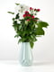 Ваза для квітів декоративна блакитна (20 см) | 6305923