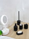 Набор для ванны: ершик, мыльница, диспенсер для мыла, подставка для щеток и статуэтка | 6305999 | фото 2