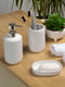 Набор для ванны: подставка для зубных щеток, диспенсер, мыльница, ершик | 6306088 | фото 4