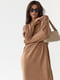 Сукня-светр кавового кольору | 6306308 | фото 3