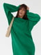 Платье-свитер зеленое | 6306603 | фото 3