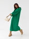 Платье-свитер зеленое | 6306603 | фото 6