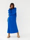 Сукня-светр синя | 6306606