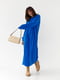 Платье-свитер синее | 6306606 | фото 6