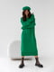 Платье-свитер зеленое | 6306659