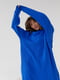 Платье-свитер синее | 6306660 | фото 3