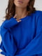 Платье-свитер синее | 6306660 | фото 4