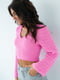 Пуловер розовый | 6306959 | фото 5