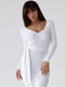 Платье-футляр белое | 6307041 | фото 3