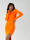 Платье-футляр оранжевое | 6307088 | фото 5