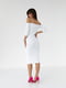 Платье-футляр белое | 6307096 | фото 2