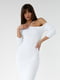 Платье-футляр белое | 6307096 | фото 3
