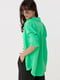 Блуза с укороченным рукавом салатовая | 6307301 | фото 2