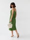 Платье в бельевом стиле зеленое | 6307674 | фото 2